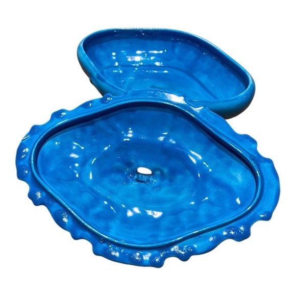 Vintage Hilliard Mold Ornate Lidded Trinket Dish - Picture 2 of 4